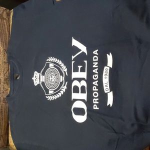 Dark Blue Obey T-Shirt